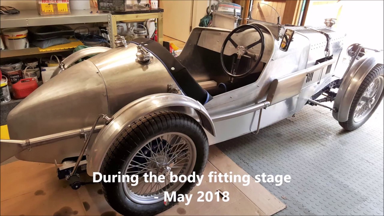MG TA 1938 restoration with 'Q' type racing body