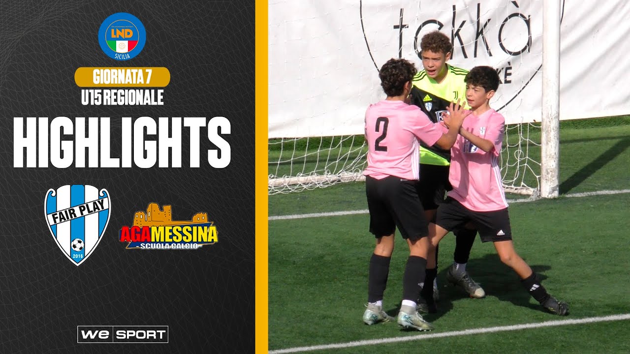 Next Gen. Fair Play Messina vs Aga Messina (Under 15 Regionale - Girone C - Giornata 7)