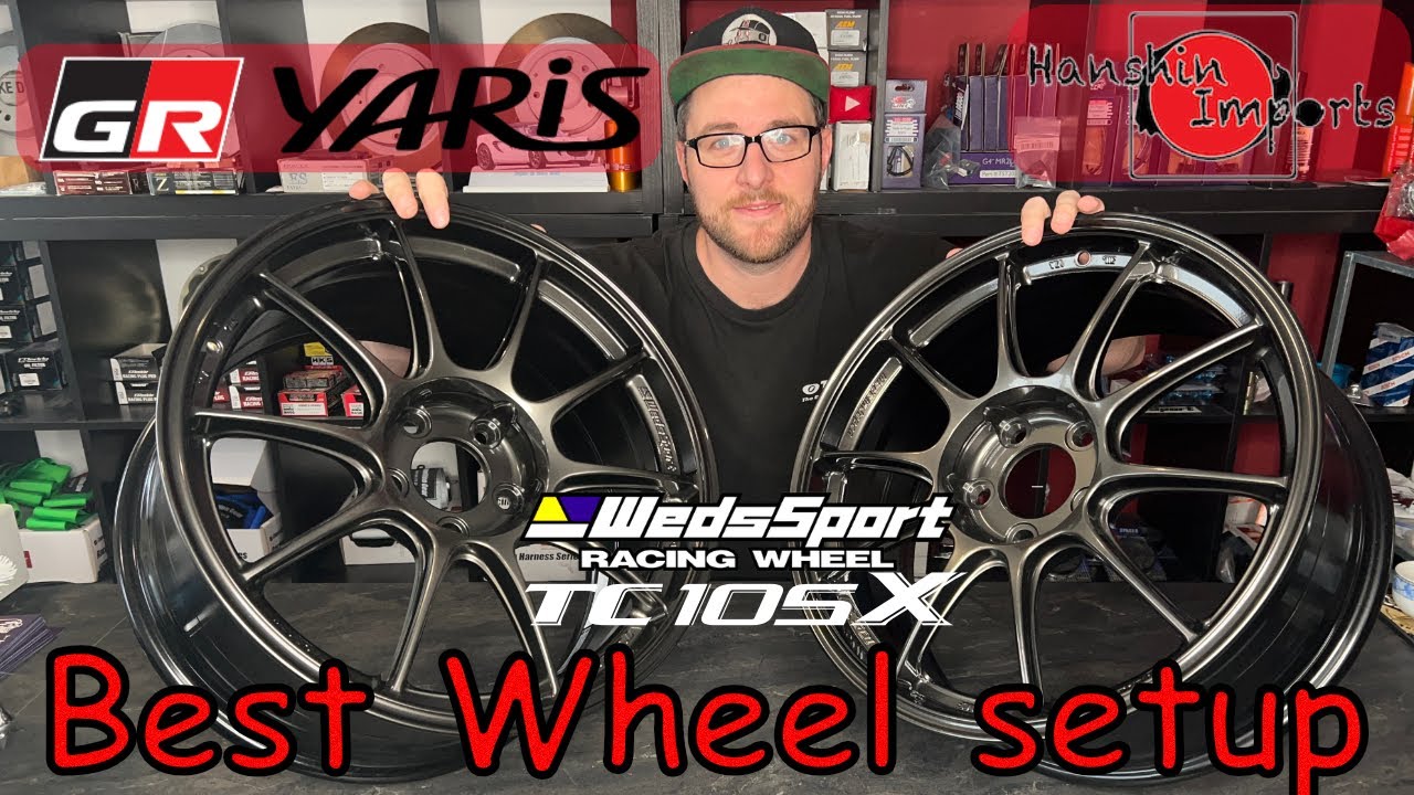 Quelle taille de jante va le mieux sur la Toyota GR Yaris: Wedssport TC105X 18x8.0? 18x9.0? 18x9.5?