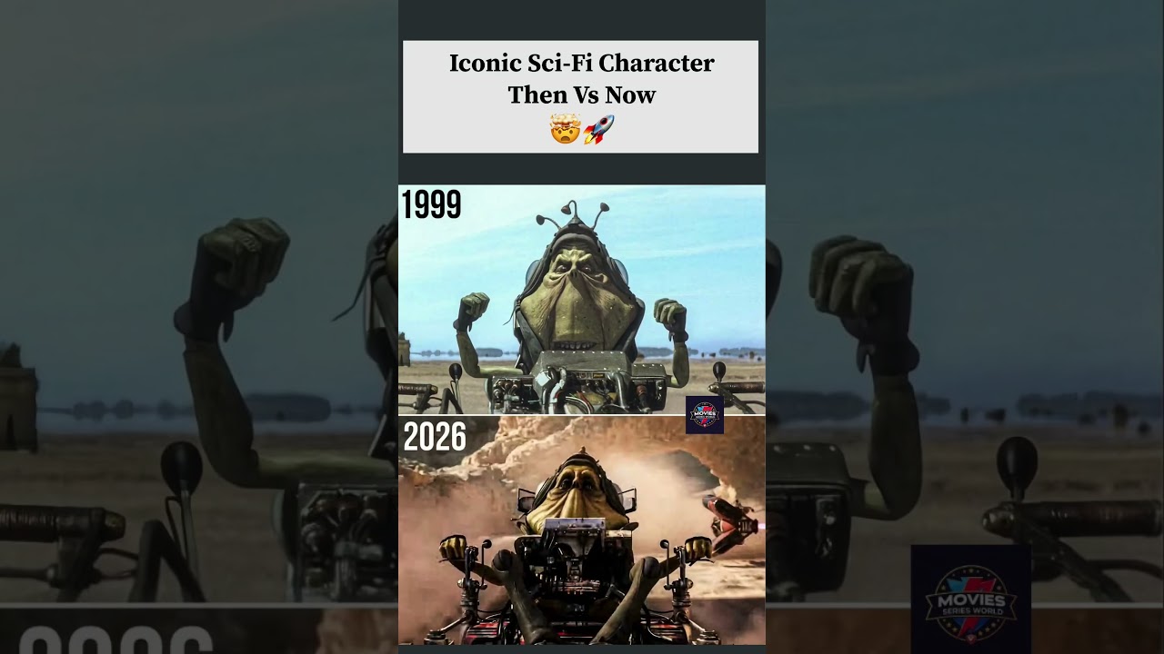 Star Wars Character Evolution 1999 vs 2026 🔥 #Shorts #StarWars #SciFi