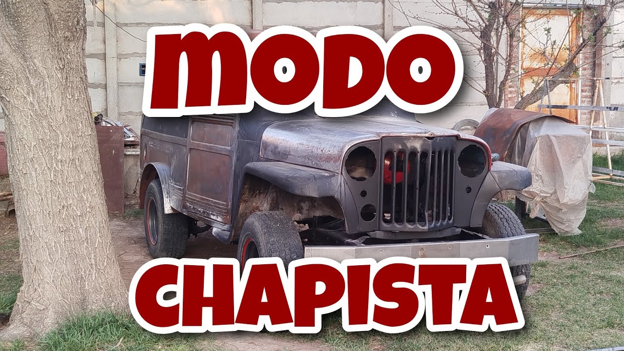 Estamos en modo chapista seguimos firme en la restauraci&oacute;n 