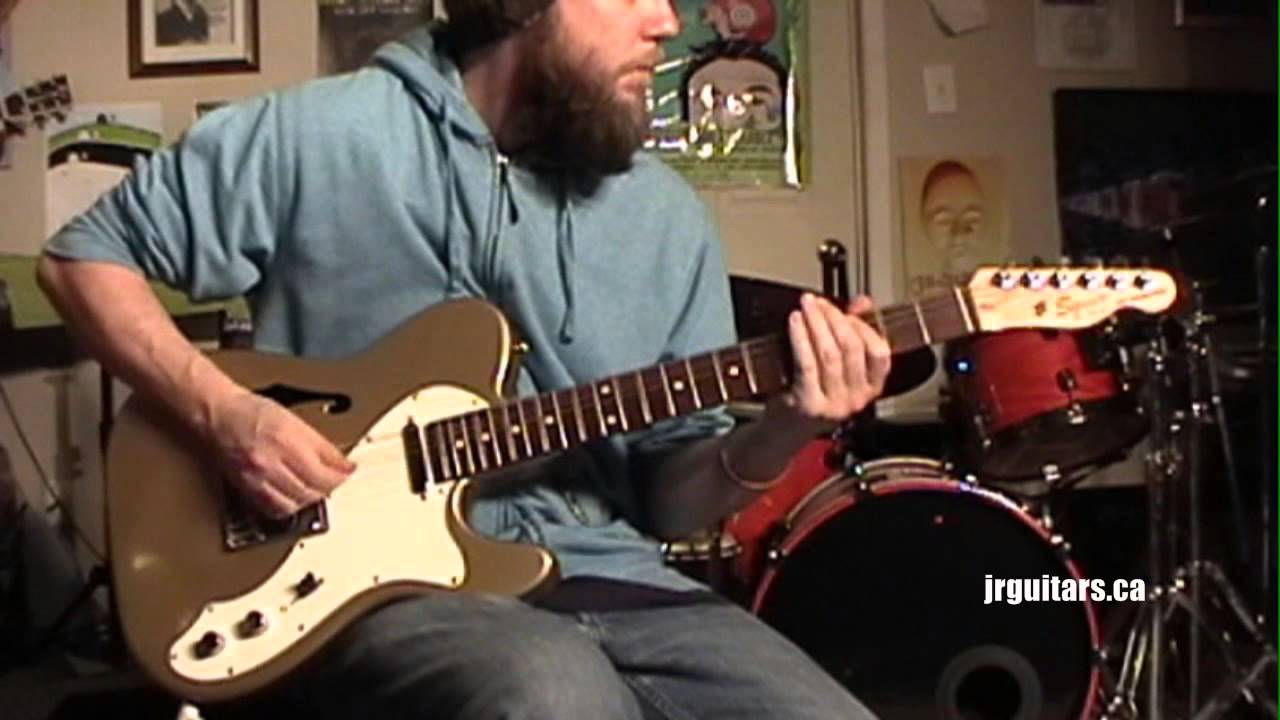 SQUIER Vintage Modified Telecaster Thinline Guitar Demo