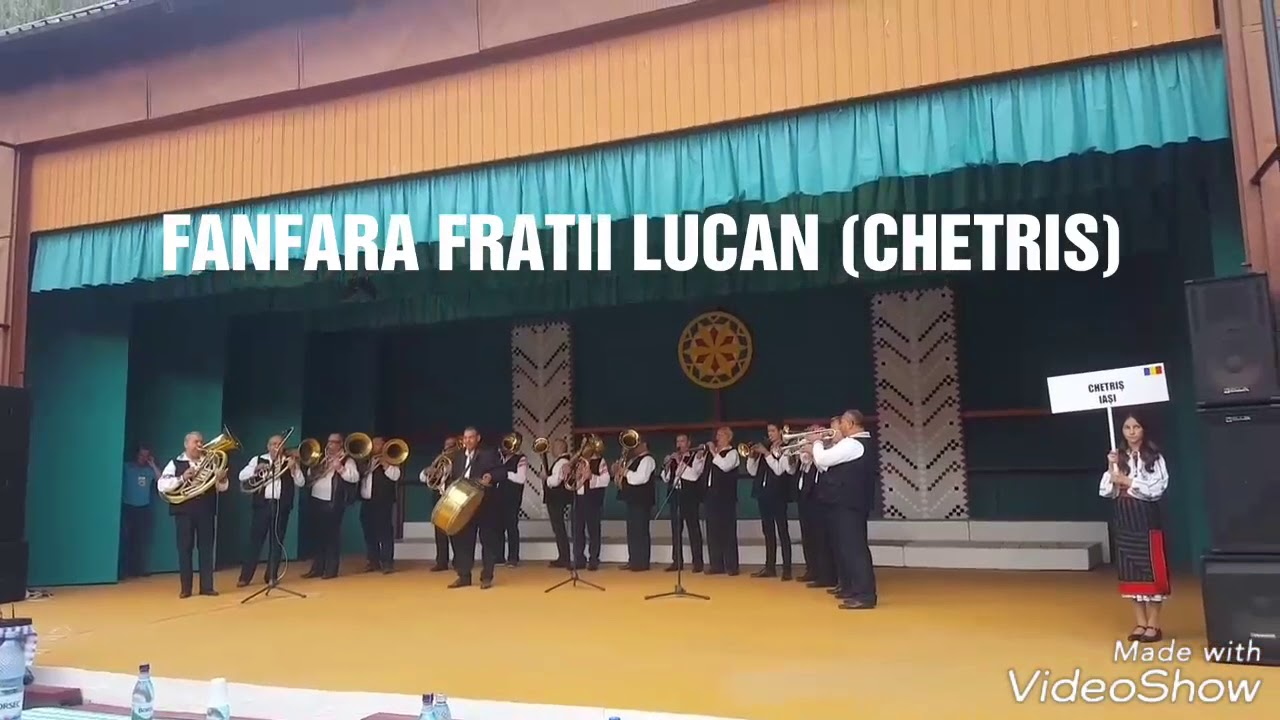 FAMFARA FRATII LUCAN (CHETRIS)- FESTIVALUL FANFARELOR PADURENI VASLUI -2017- 0736412978