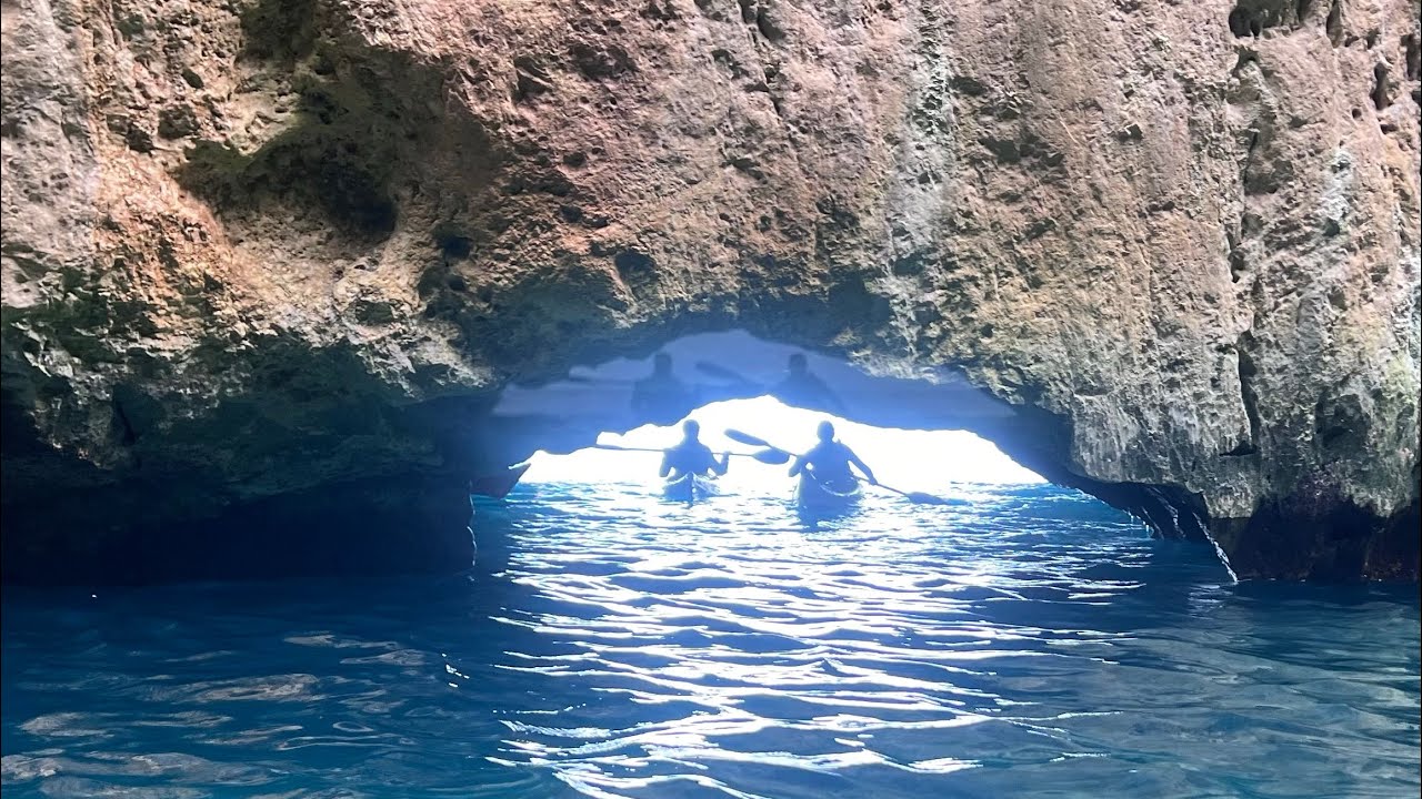 Ruta en Kayak por  Cueva dels Orgues, Llop Marí , Cova dels peixos, Jávea