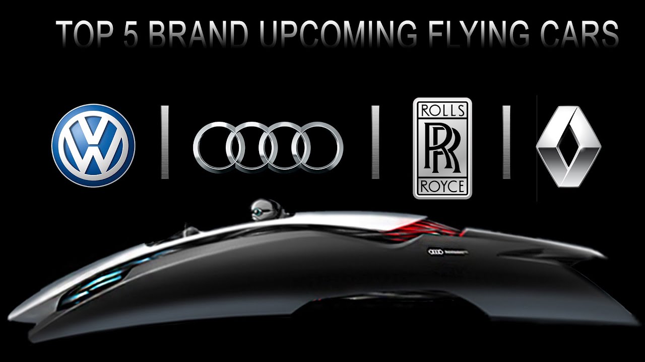 5 Future Flying Concept Cars | Audi shark | Renault  | Volkswagen | TF-X | Weird Tech Gadgets