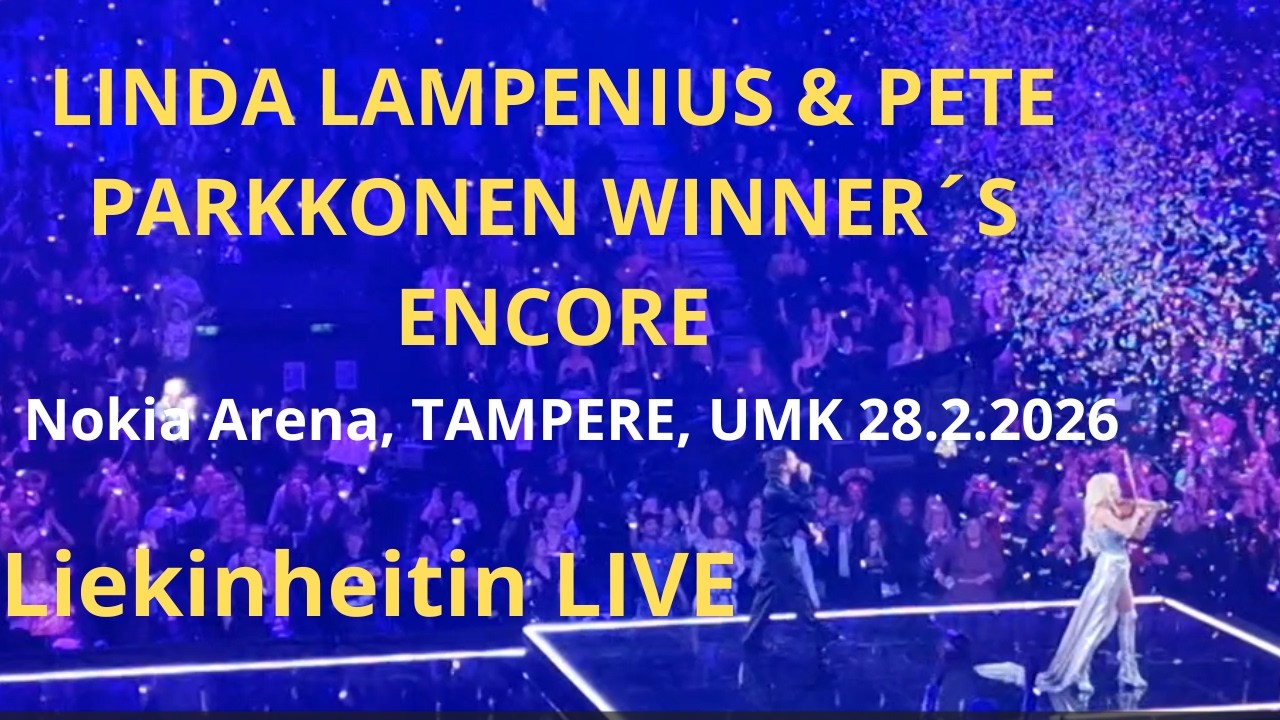 Winner´s Performance of UMK26: Linda Lampenius & Pete Parkkonen - Liekinheitin 28.2.2026