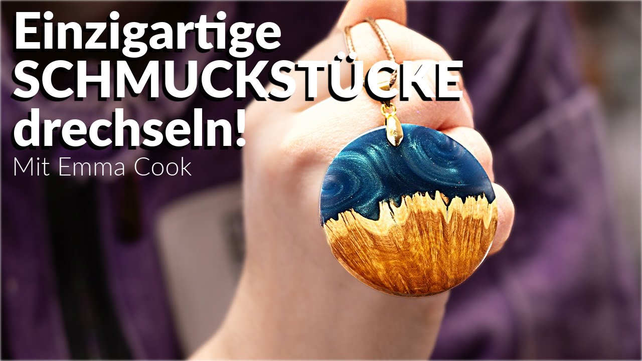 Schmuckstücke drechseln! So drechselst du dir ein Unikat.