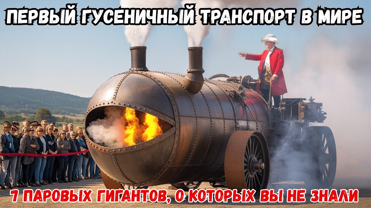 Самые мощные паровозы, в существование которых вы не поверите!