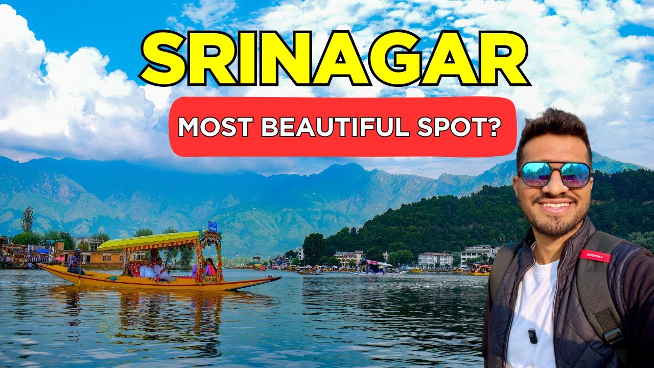 Srinagar’s Most Beautiful Spot? 😍 Pari Mahal & Botanical Garden 🌷 | City Tour Day 1