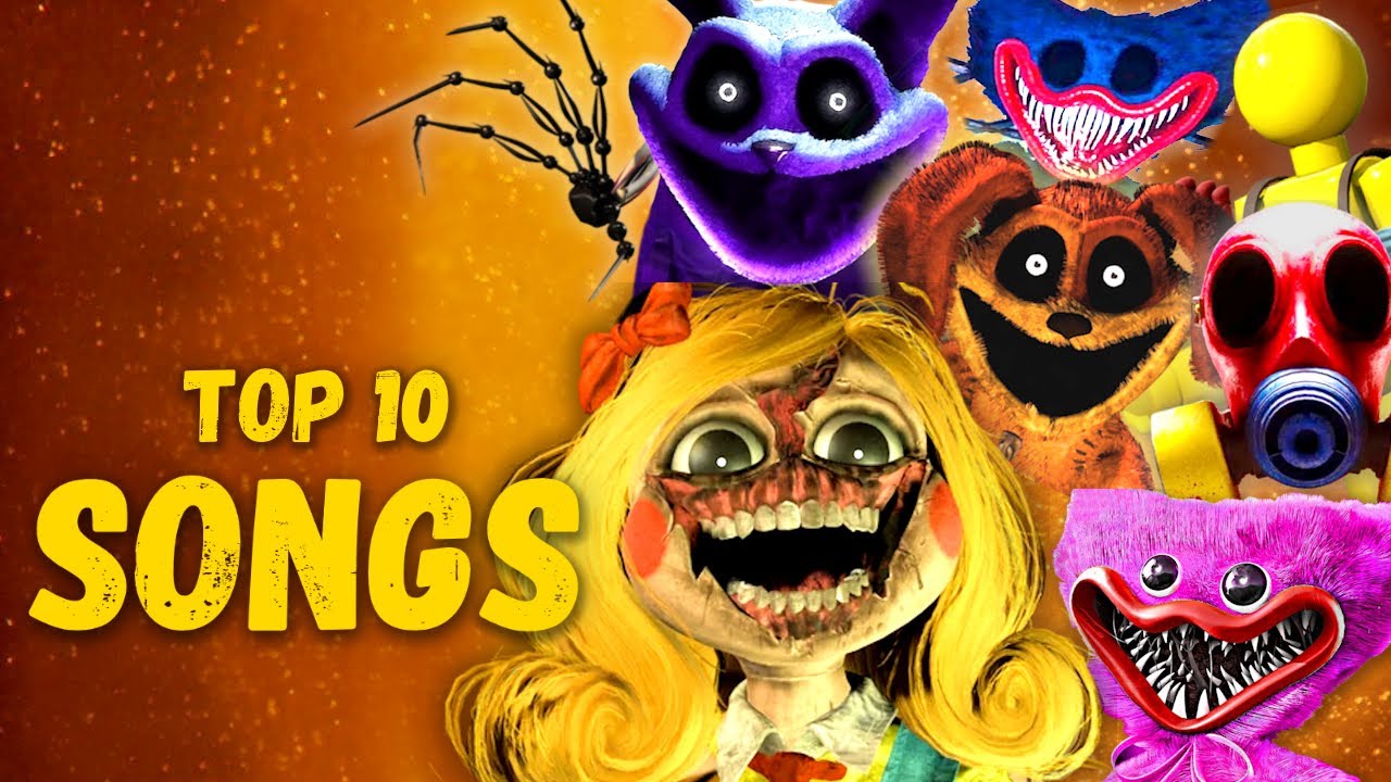 TOP 10 POPPY PLAYTIME 3 SONGS | MISS DELIGHT, CATNAP, DOGDAY, HUGGY WUGGY, Poppy Playtime Chapter 3