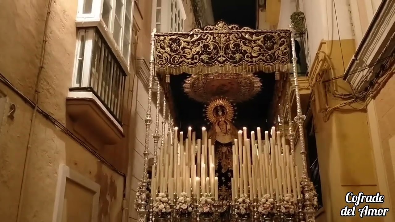 Lágrimas (Columna), c/ Santiago y Candelaria, Martes Santo Cádiz 2024