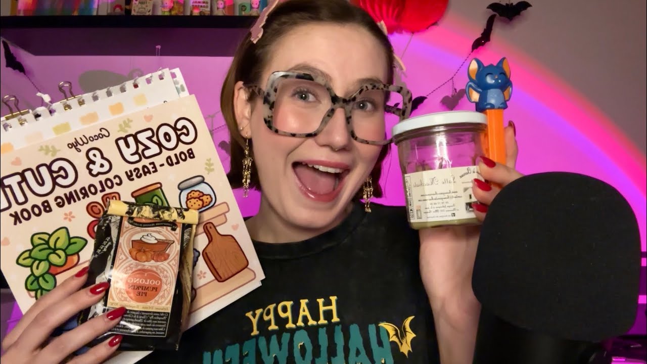 Mes favoris de l'automne pour terminer cette semaine en douceur 🍂​ ​​ ASMR FR 🎃 Halloweek