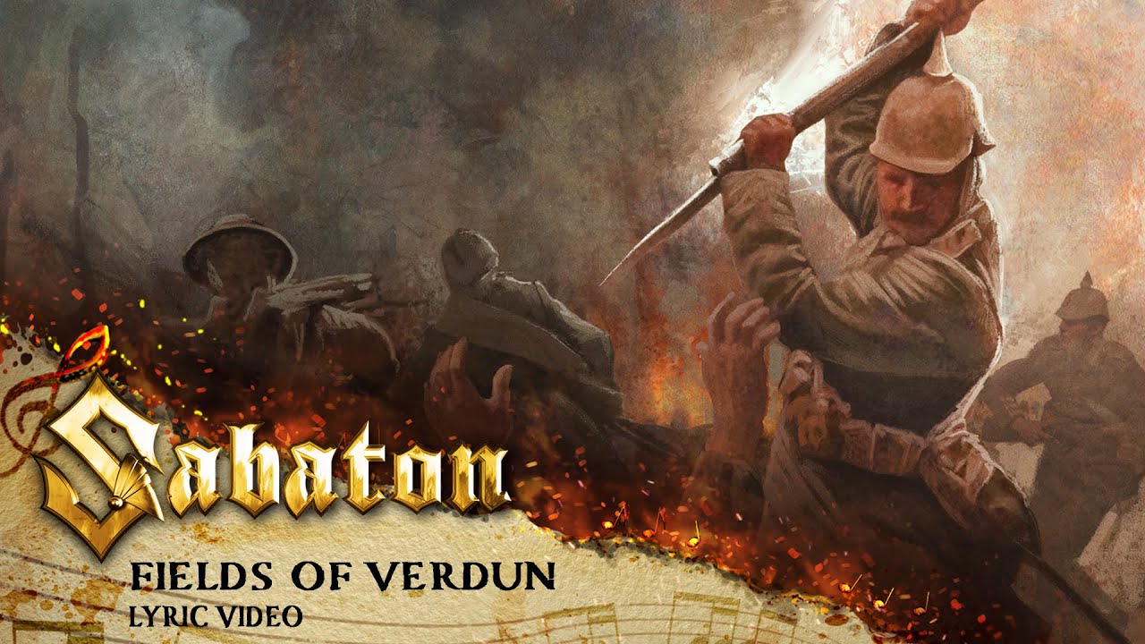 SABATON - Fields of Verdun (Official Lyric Video)
