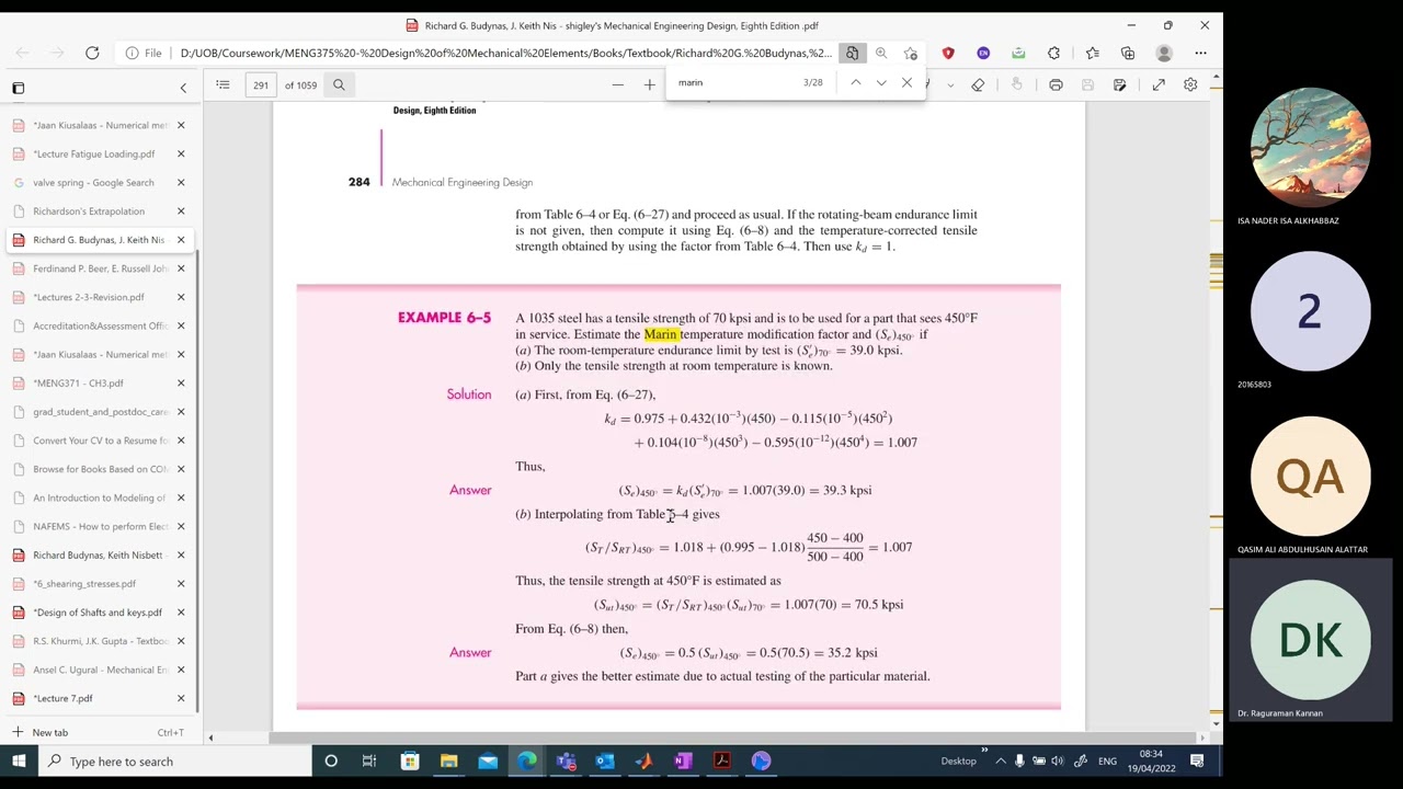Lecture 27   Tuesday, 19th April 2022 20220419 082415 Meeting Recording