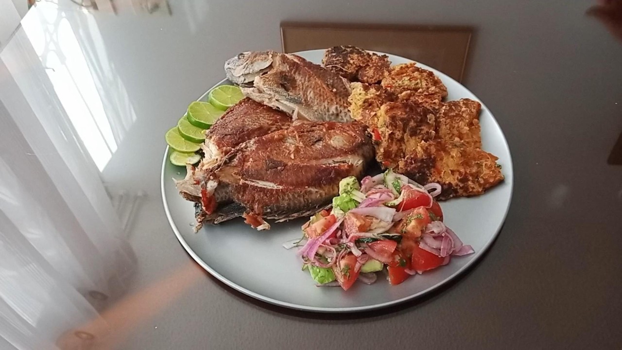 ENAMORA a tu Familia Con Unas Tortitas De Papa y Con una Mojarra Asada al Sarten
