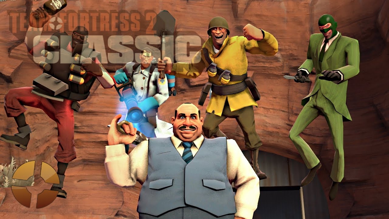 [TF2 Classic] 4 Teams, Civilian Escort, and Pure, Unadulterated Chaos