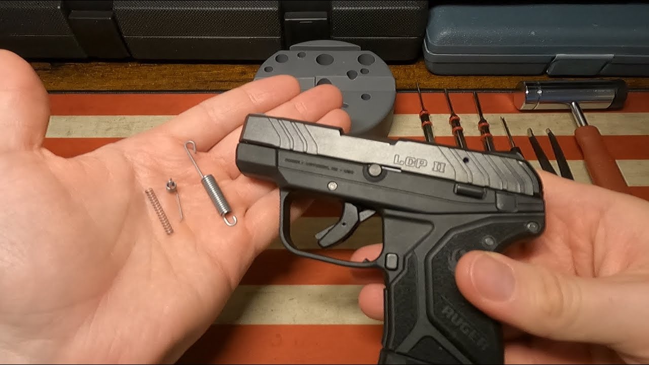 The Best Upgrades for Ruger LCP II 22LR Part 3 (Firing pin spring, trigger spring and hammer spring)