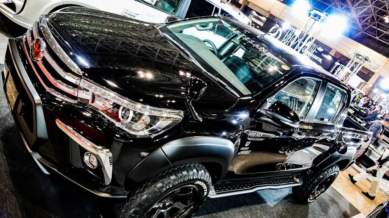 (4K)ARTSAN SPIRITS TOYOTA HILUX Luxury modified アーティシャン ハイラックスカスタム - TOKYO AUTO SALON 2019