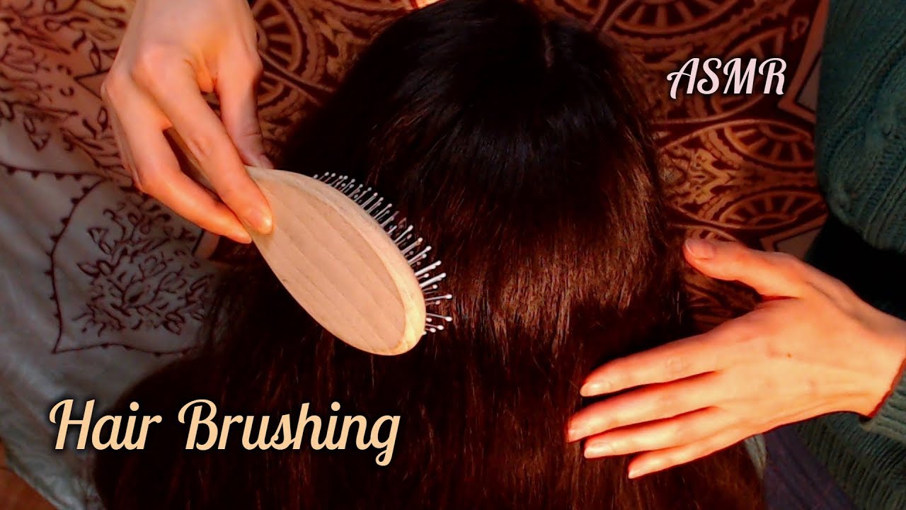 SANFTES HAAREBÜRSTEN & KOPFMASSAGE  (GENTLE HAIRBRUSHING & HEAD MASSAGE) ღ  ASMR (DEUTSCH/ GERMAN)