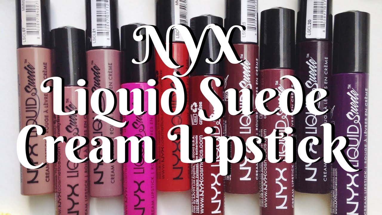 Lip Swatch Week | NYX Liquid Suede Cream Lipstick