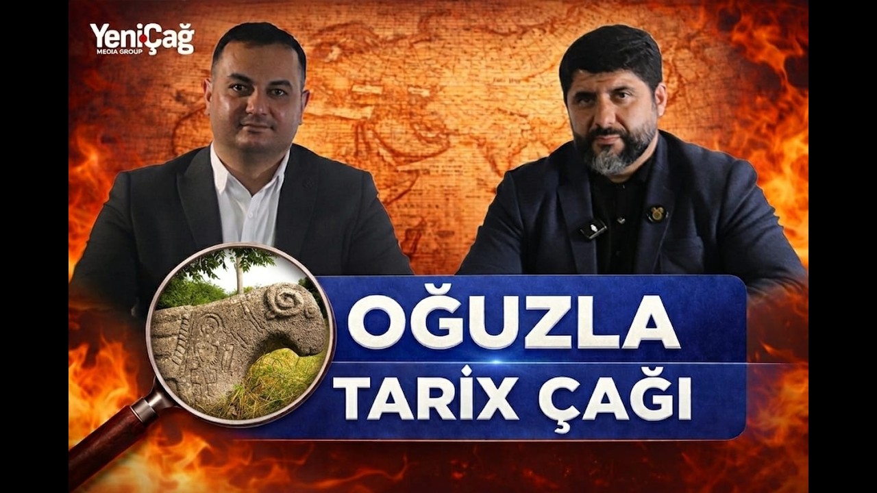 #1 Oğuzla Tarix &Ccedil;ağı - Sabit Coculu ilə damğalar, rəmzlər və simvollar