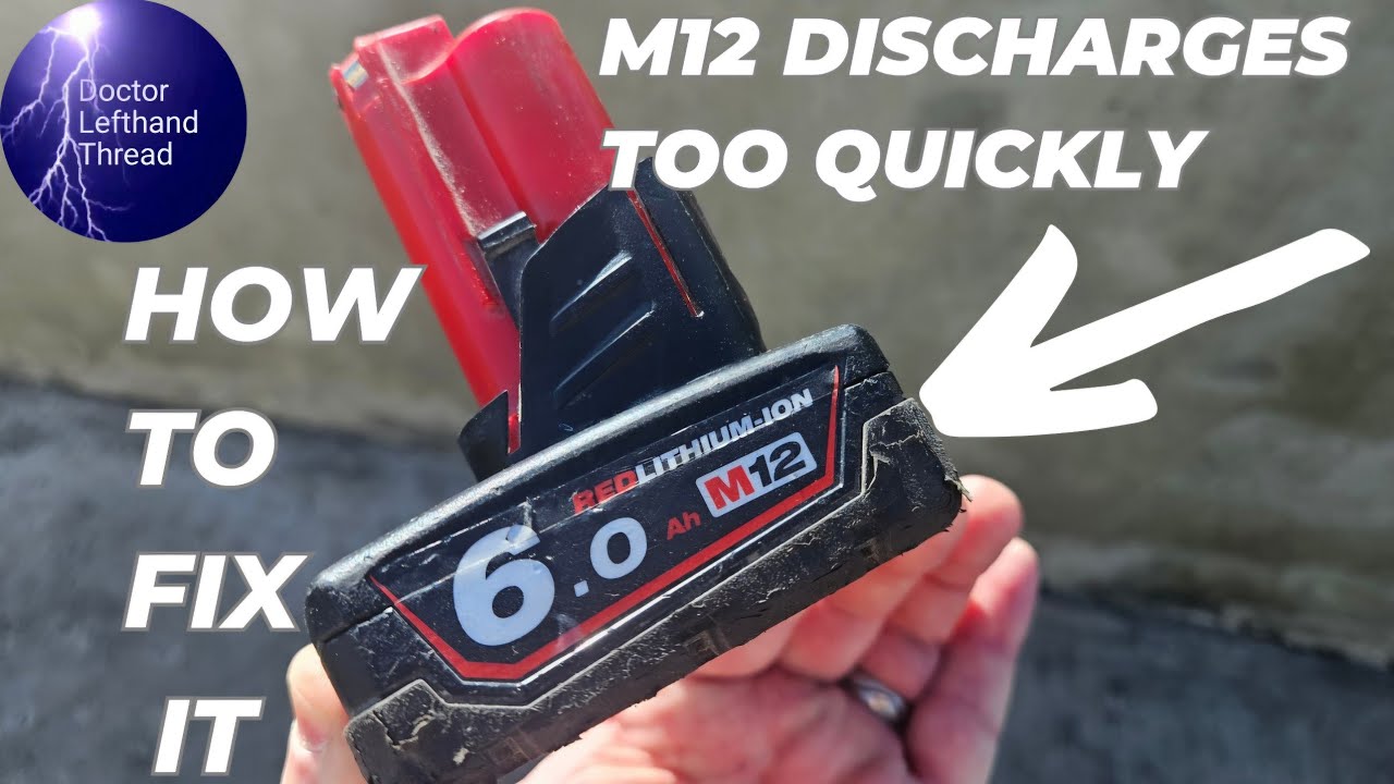 Milwaukee M12 6Ah Battery Not Working? Fixing Cell Imbalance