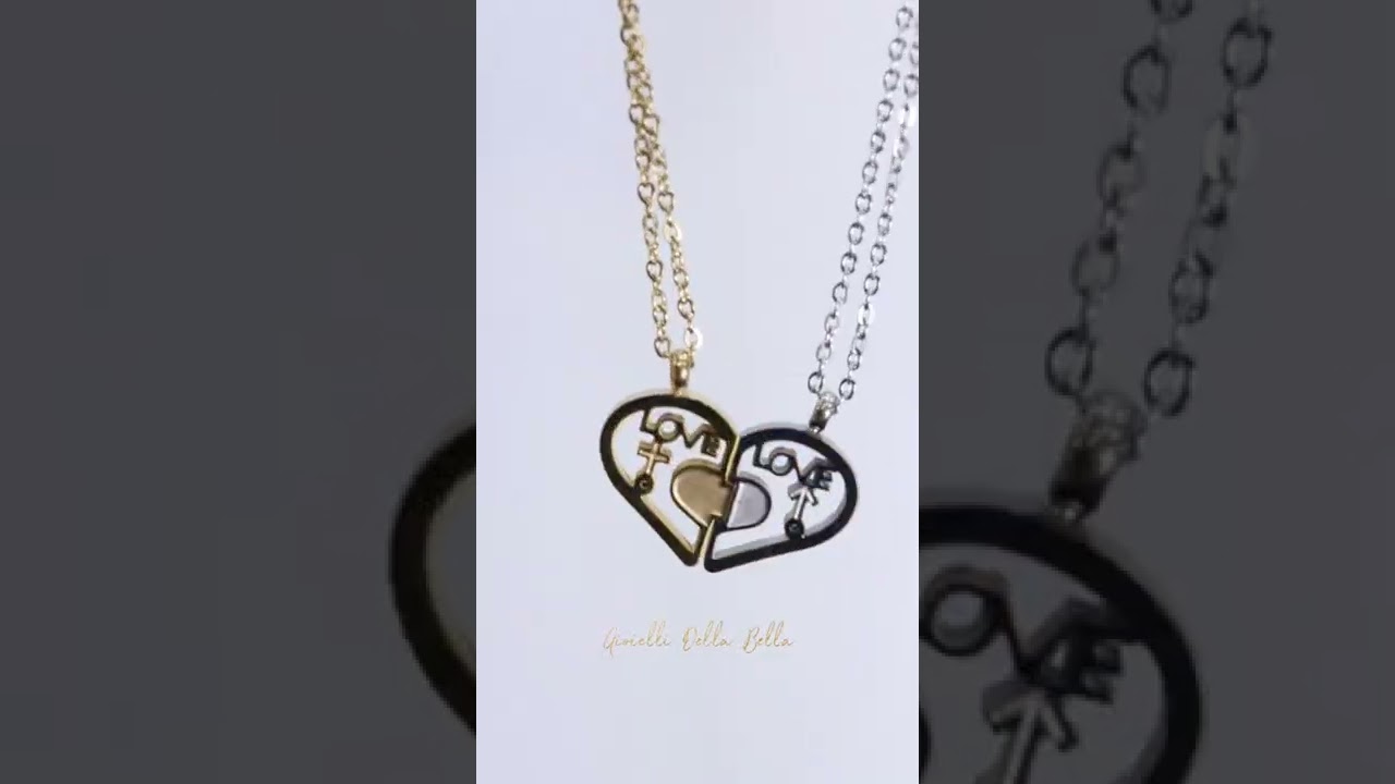 Collana Cuore per Lui e Lei  ❤️ #collana #amore #love #gioielli