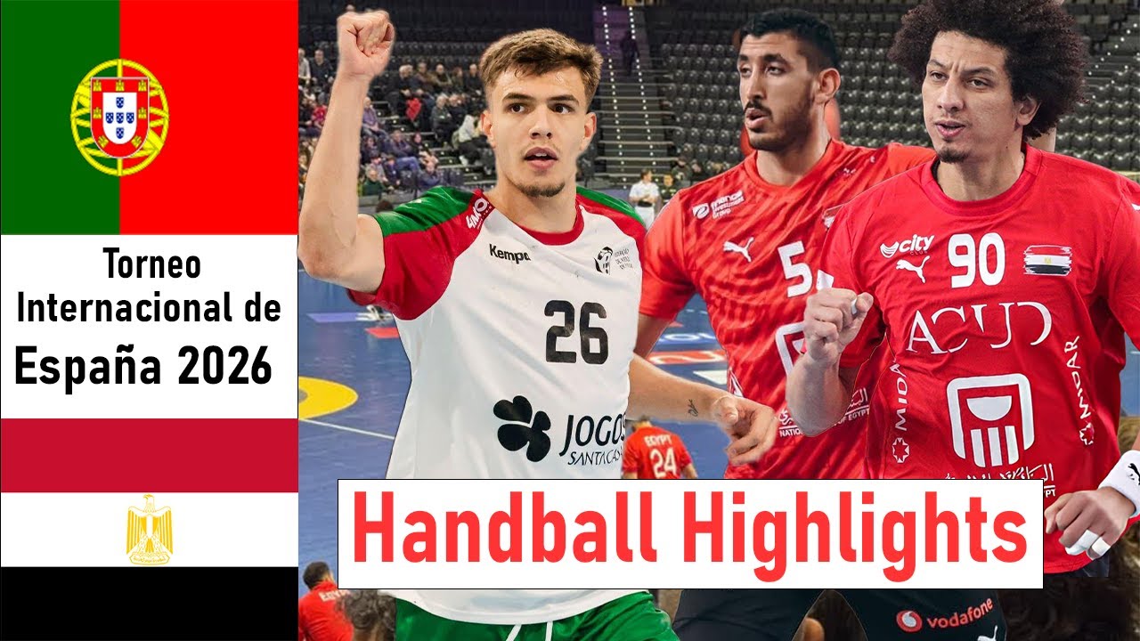 Portugal Vs Egypt Handball | ⚔️ crazy battle 💥 Last-Second | Torneo Internacional de España 2026