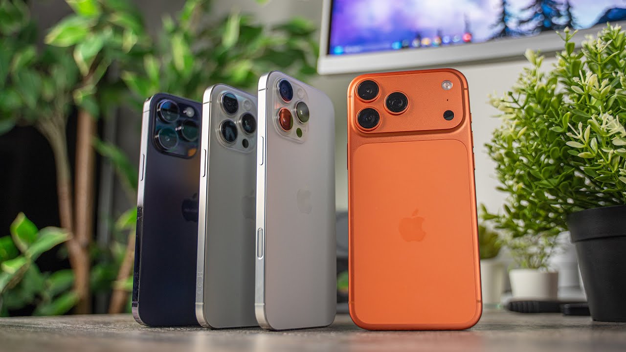 Mennyivel jobb a LEGJOBB iPhone? - 14 vs 15 vs 16 vs 17 Pro Max