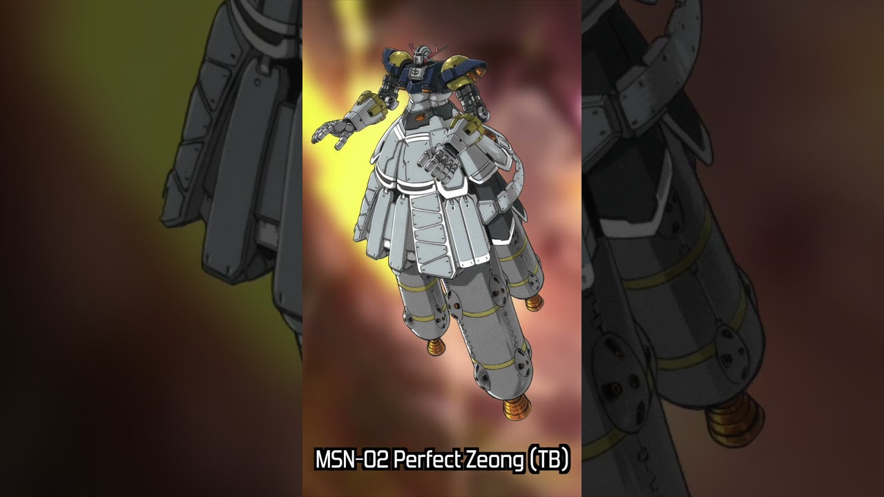 The MSN-02 Perfect Zeong (Thunderbolt) is A-Maid-Zing! #gundam #ガンダム #gunpla #anime