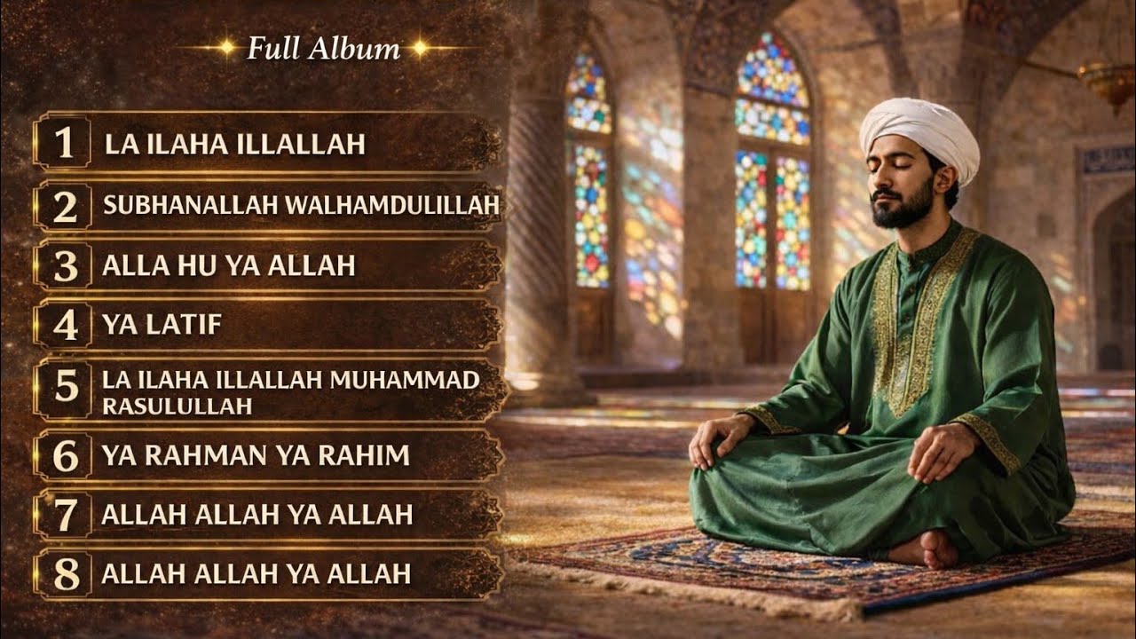 Most Powerful Islamic Dhikr Playlist | Peace, Healing & Spiritual Calm