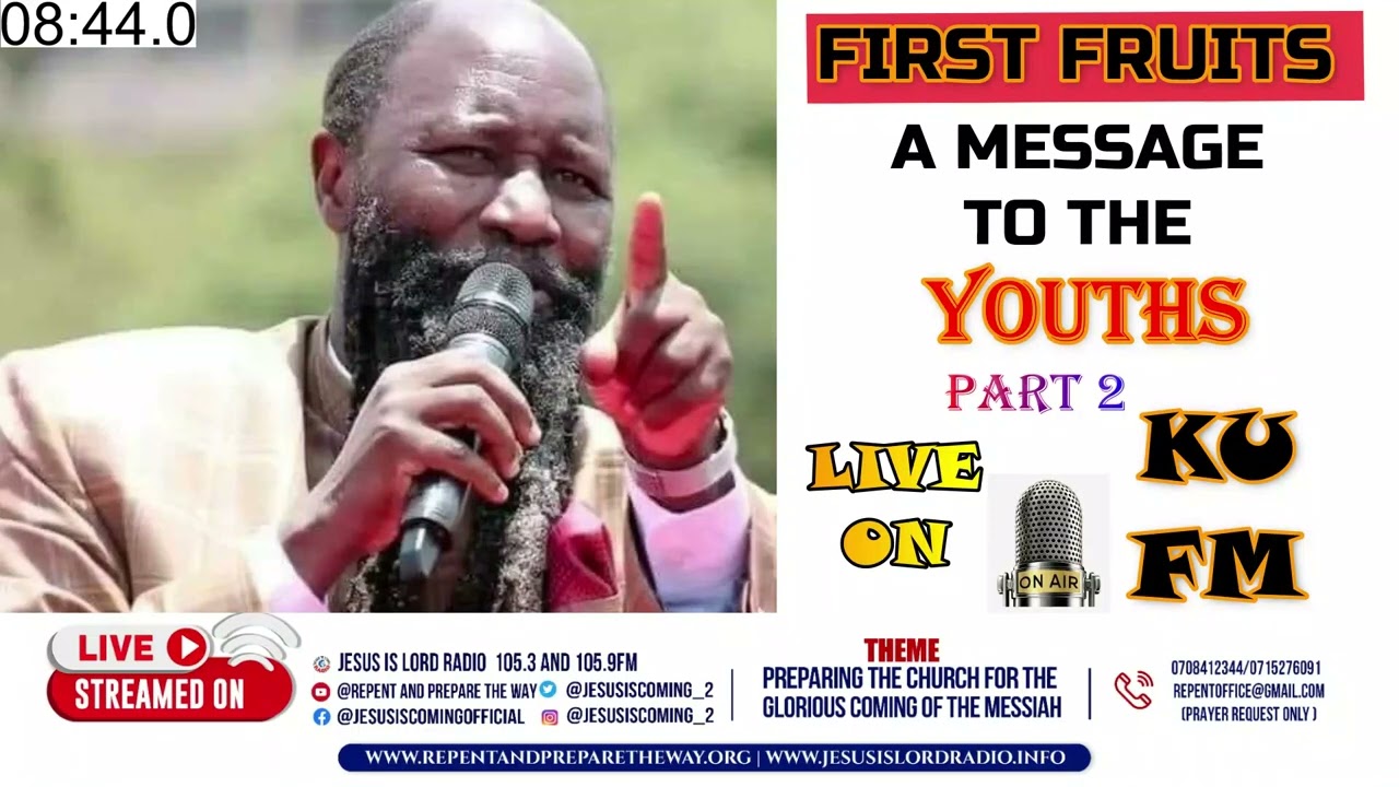 PROPHET DR. DAVID OWUOR ON K.U F.M| A MESSAGE TO THE YOUTHS| PART2