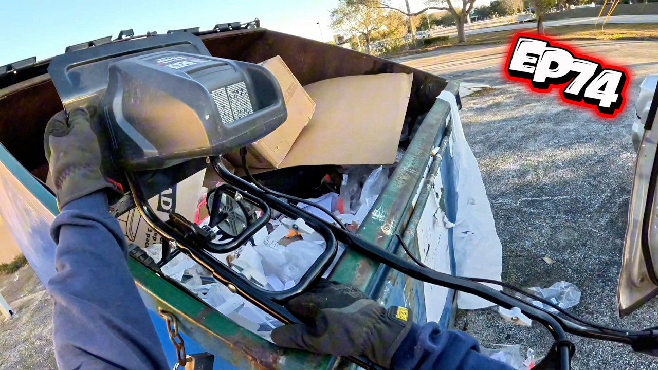 DUMPSTER DIVING & SCRAPPING! - Its Not Always Bountiful