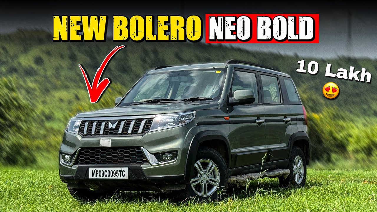 New 2025 Bolero Neo Bold Edition 😍 | Best Budget 7 Seater SUV of India |