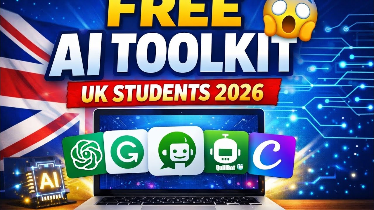Free AI Toolkit for UK Students 2026 🚀 Study Smarter, Not Harder!