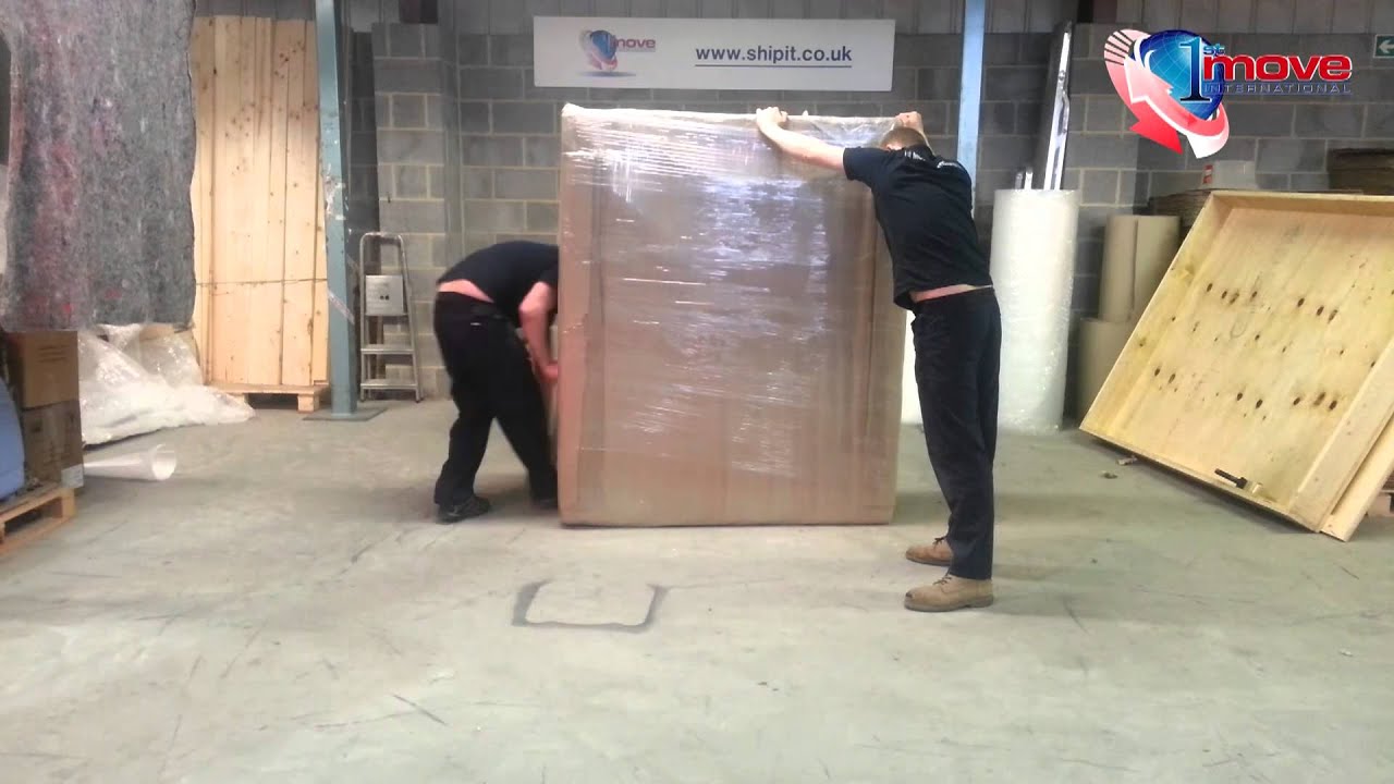 Packing an Ornate Mirror - 1st Move International