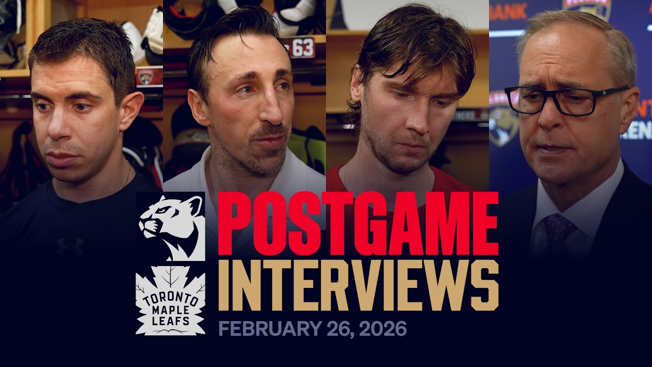 Postgame Reaction vs Toronto | 2.26.26