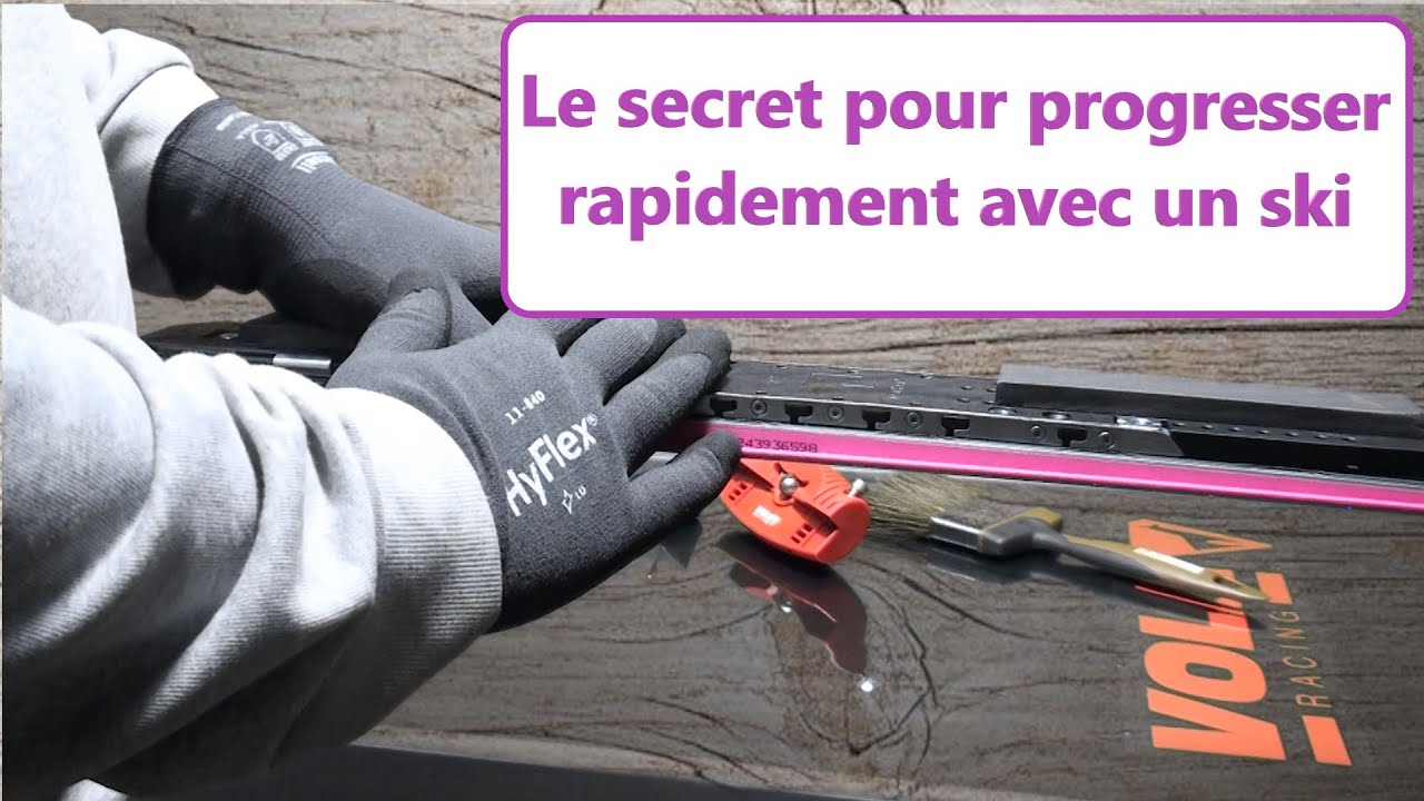 Le secret pour Progresser avec un Ski Slalom, étonnant....