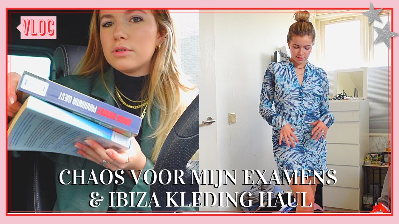 MIJN BROMMOBIEL STARTTE NIET MEER OP MIJN EERST EXAMENDAG... weekvlog 78࿎ Jade Anna