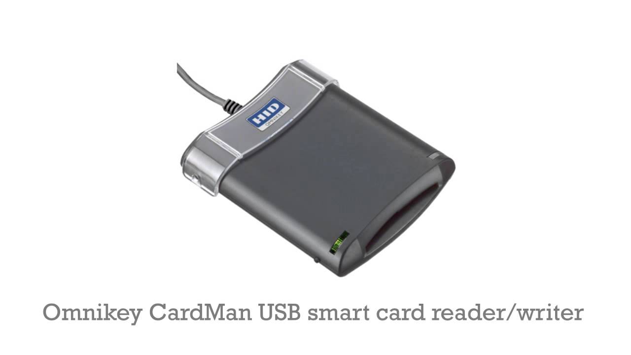 Omnikey CardMan 13.56 Mhz RFID USB smart card reader/writer