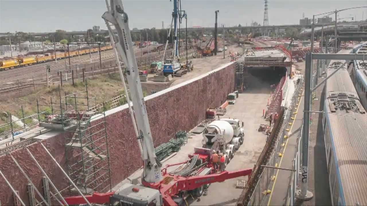 Regional Rail Link: ARTC Dive Structure