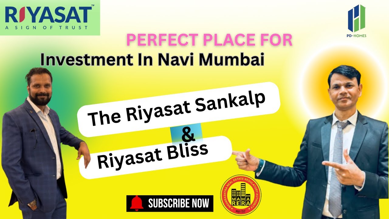 Perfect Place For Investment In Navi Mumbai The Riyasat Sankalp & Riyasat Bliss (MUMBAI 3.O)