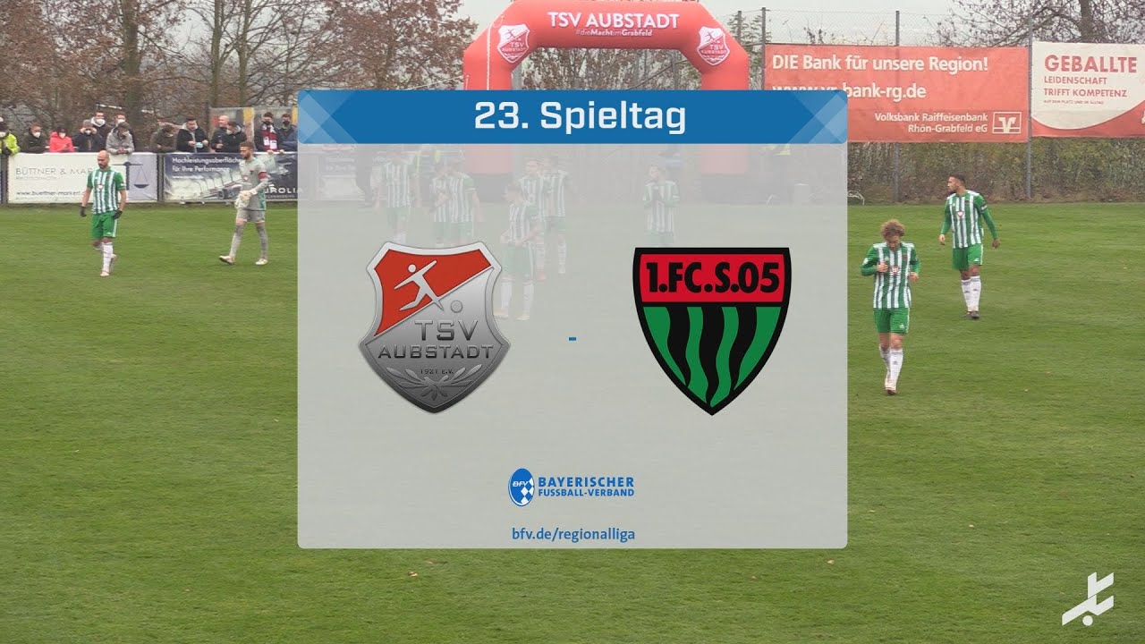 Irre Anfangsphase mit vier Toren - Aubstadt und Schweinfurt liefern Derby-Spektakel
