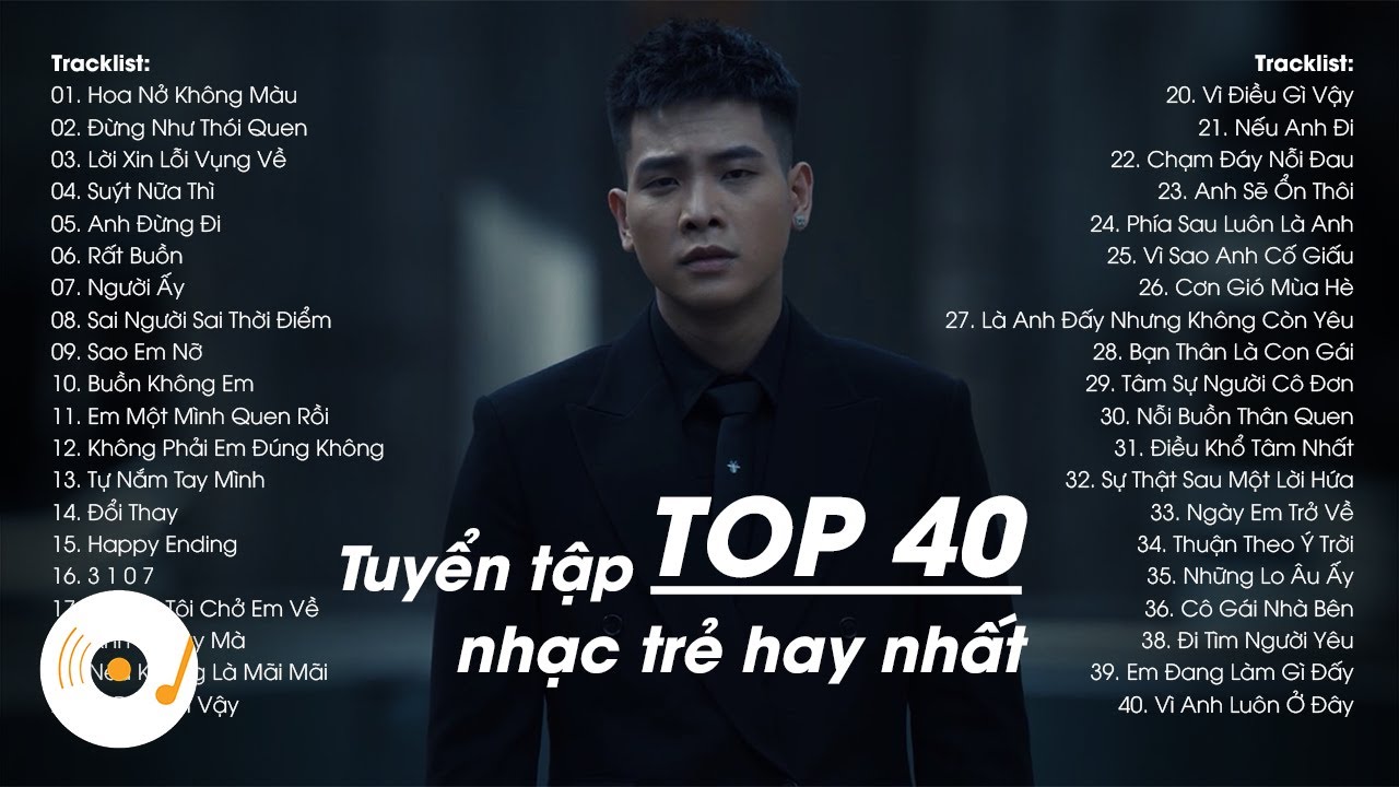 TOP 40 Bài Hát Nhạc Trẻ Hàng Triệu View Hay Nhất Bảng Xếp Hạng 2022 - Top Hits Nhạc Trẻ Hay Nhất ♫