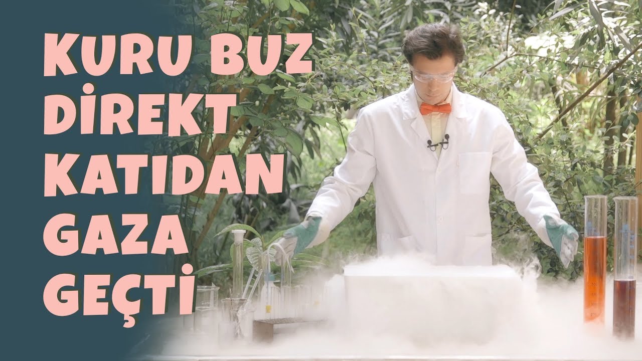 Kuru Buz Direkt Katıdan Gaza Ge&ccedil;ti