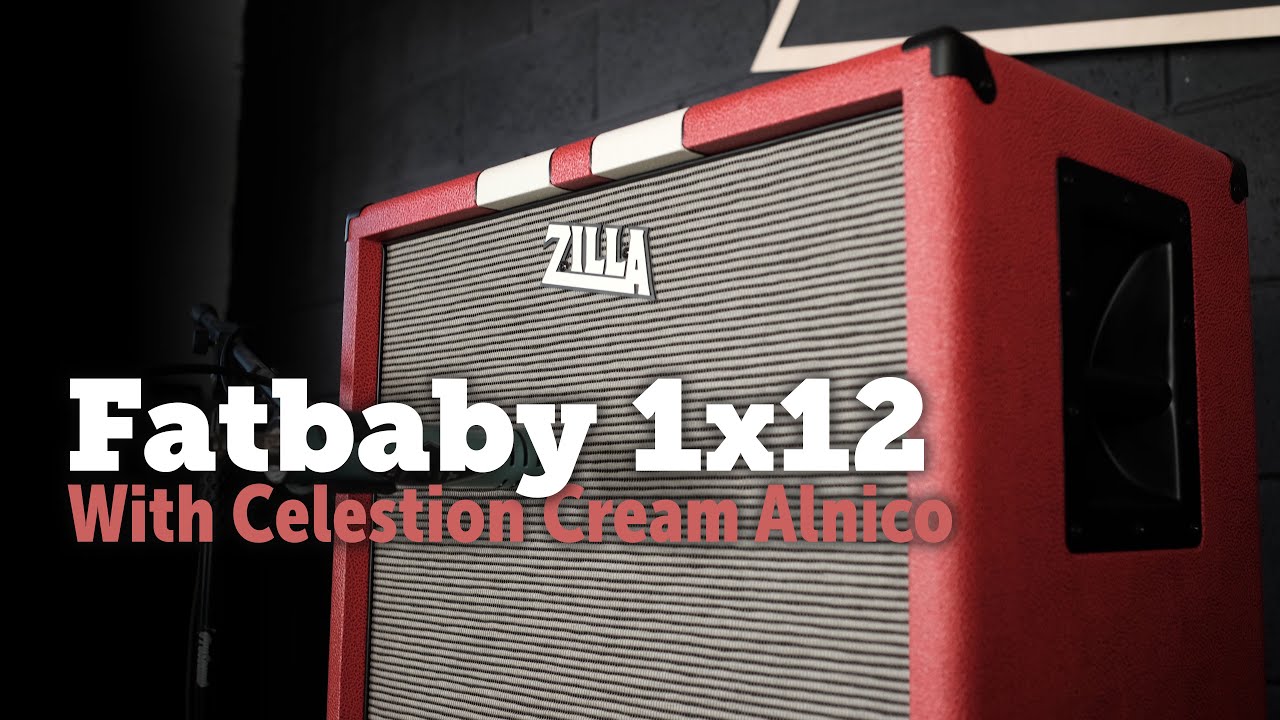 Zilla Fatbaby 1x12 - Celestion Alnico cream, too good not to record.