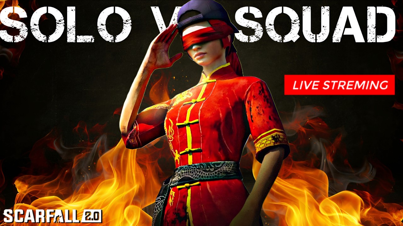 Solo vs Squad in Scarfall 2.0 | New Season Rank Push | Road To 1k