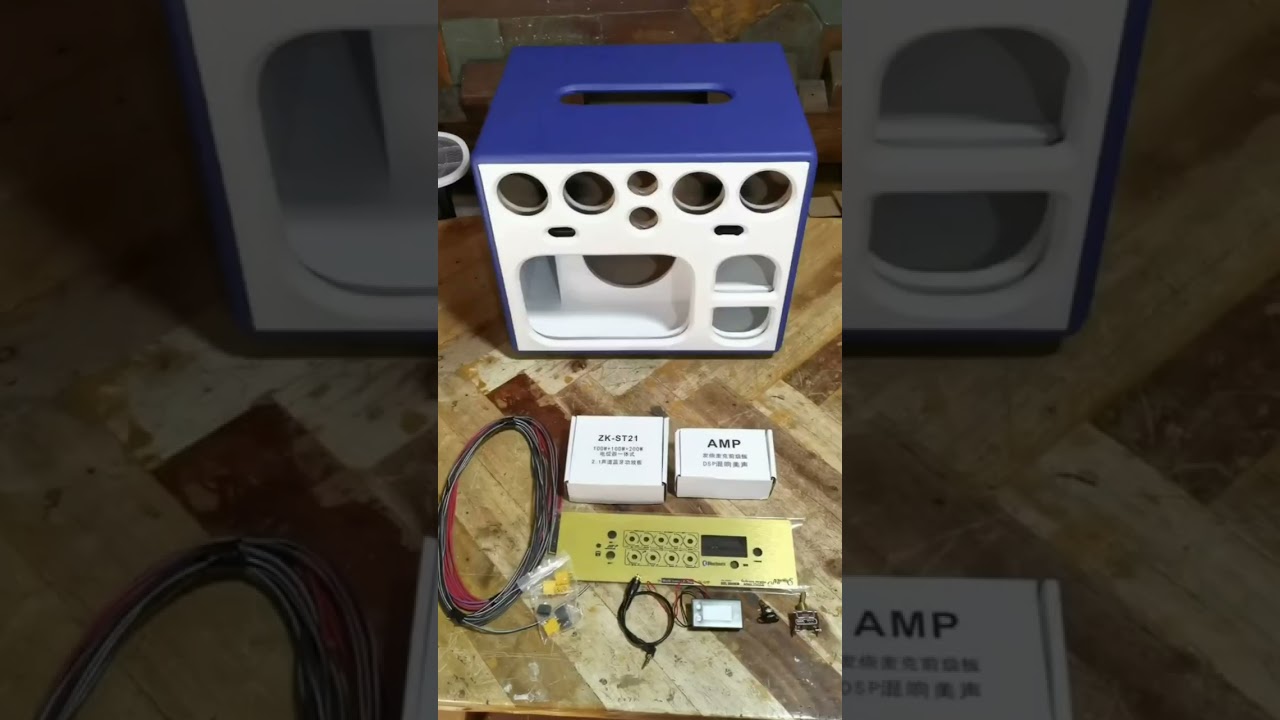 st21 + zk amp diy bluetooth speaker