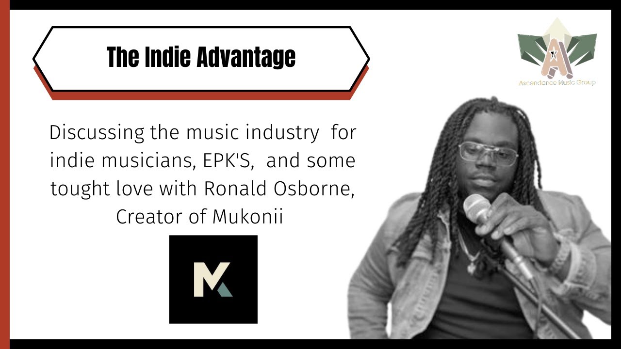 Discussing the music industry, EPK'S, and more with Ronald Osborne, creator of Mukonii
