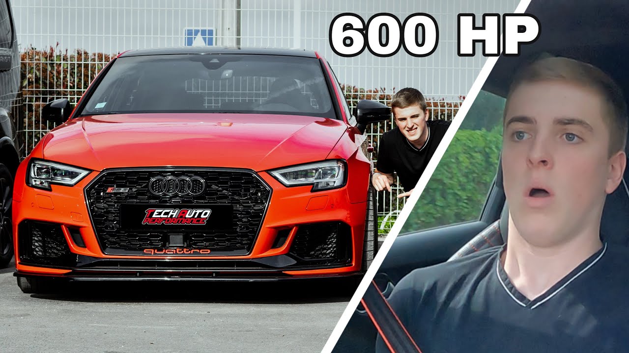 ESSAI  - AUDI RS3 STAGE 2 : 600CH, LE DÉMON EST DE SORTIE 😈 !